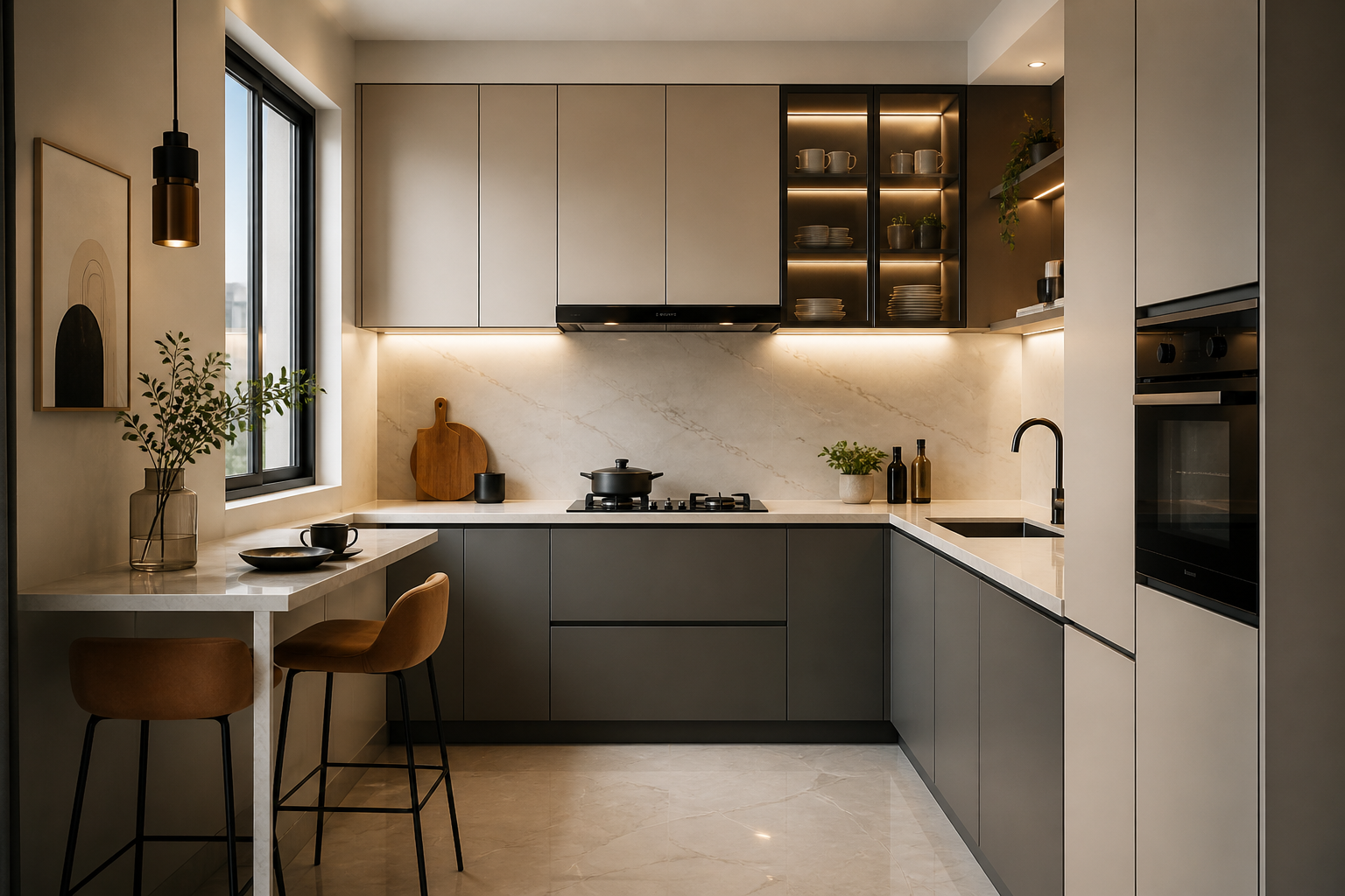 Best Modern Italian Kitchen Ideas for Small Spaces in India